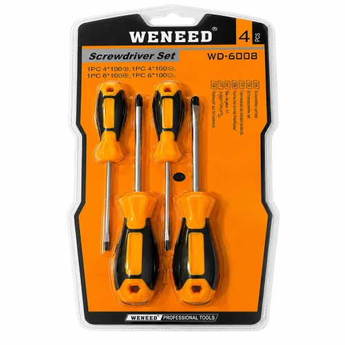Комплект отвертки WENEED WD-6008 – 4 части