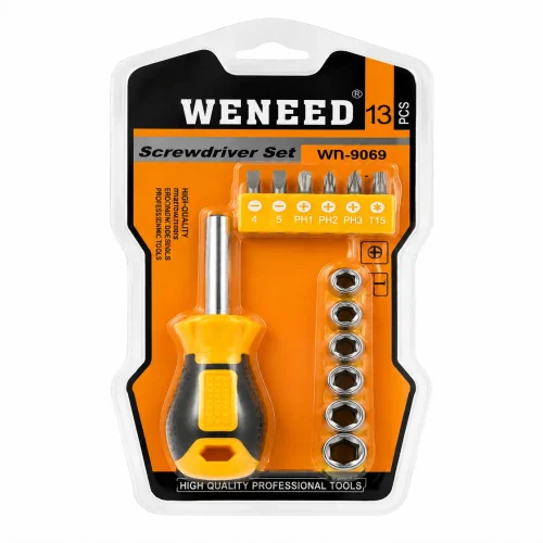 Комплект отвертки WENEED WD-9069 12 в 1