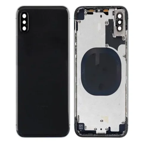 Корпус за iPhone X с бутони и слот за сим необорудван – Черен
