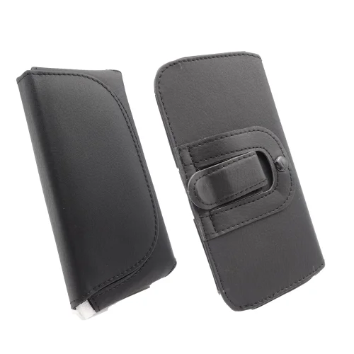 Кожен калъф за колан хоризонтален (CHIC) – IPH4G + (115.2 x 58.6 x 9.3 mm)