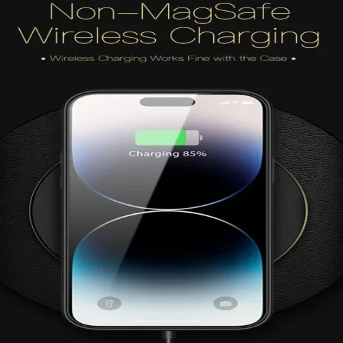 Кожен кейс със силикон отстрани + кам. TP-35 iPhone 13 Pro – Черен