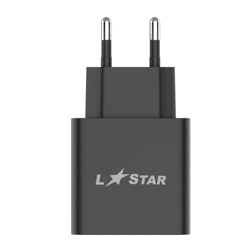 L✮STAR Адаптер 45W SuperFast LS45 USB-C изх. – Черен