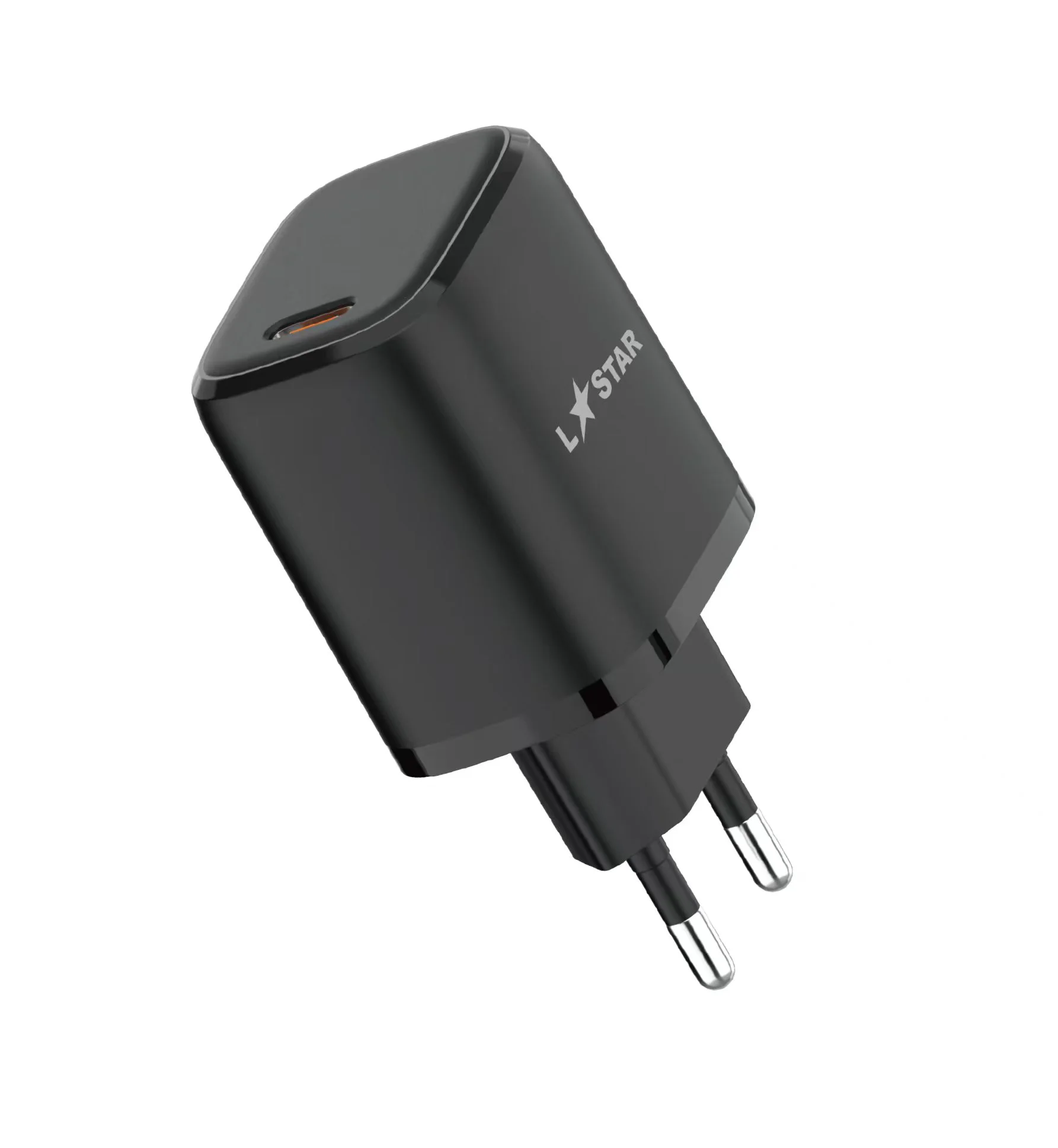 L✮STAR Адаптер SCD-20W USB-C PD20W – Черен