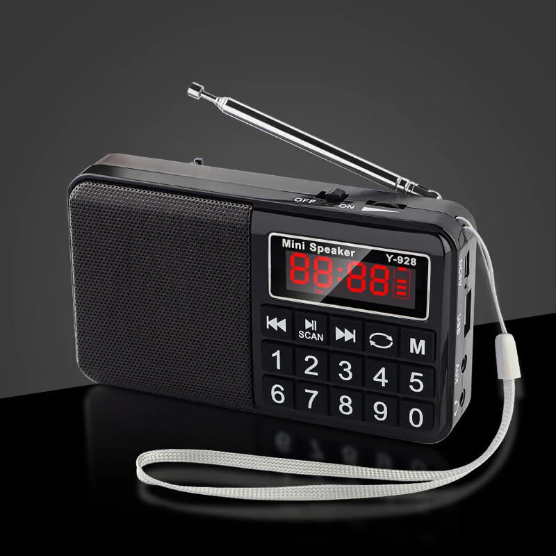 L668 Преносимо радио с Bluetooth колонка, FM радио, USB, TF карта и AUX