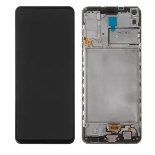 LCD Дисплей с тъчскрийн за A21S + Рамка A217