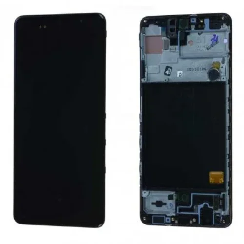 LCD Дисплей + тъч за Samsung A51 4G A515F OLED ГОЛЯМ + Рамка