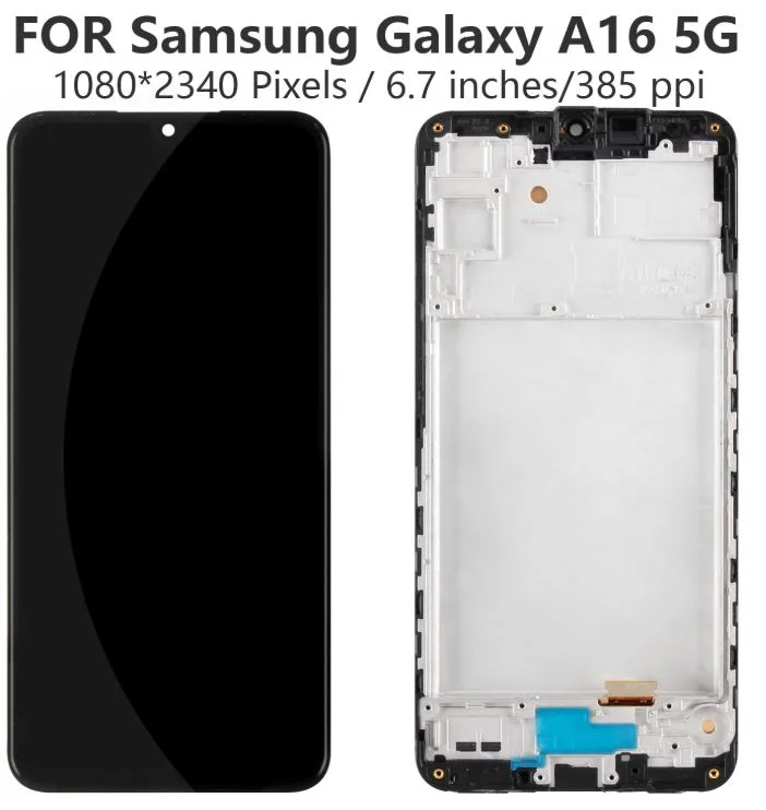 LCD Дисплей за Samsung A16 5G SM-A166B SM-A166P GH82-36143A OLED + Рамка
