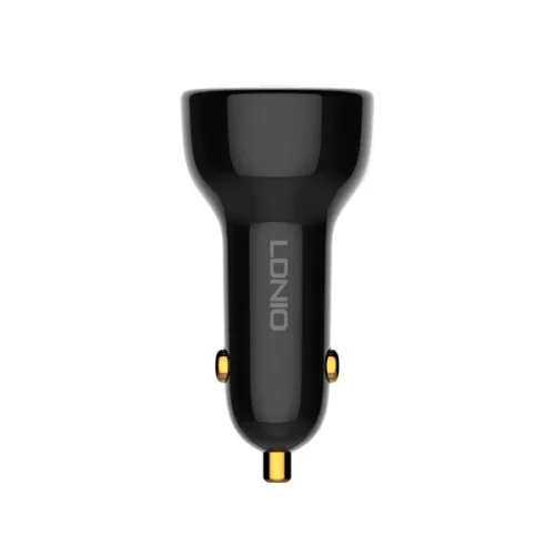 LDNIO C101 Зарядно за кола 100W USB-C към USB-C – Dual USB-C, QC4 + , LED дисплей