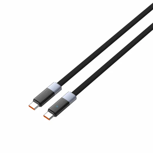 LDNIO Кабел LC242C 65W Автоматичен подсилен плетен Type-C към Type-C 2M