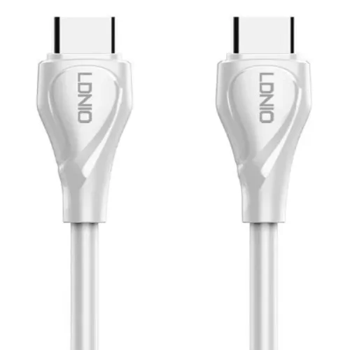 LDNIO Кабел LC611C PD 65W USB-C към USB-C 1M