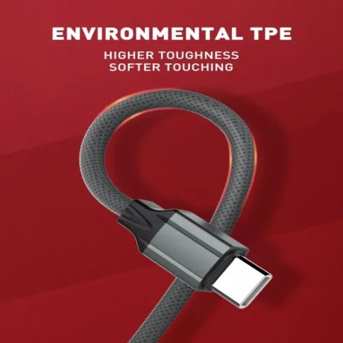 LDNIO Кабел LS441 1M 2.4A Fast USB към Type-C