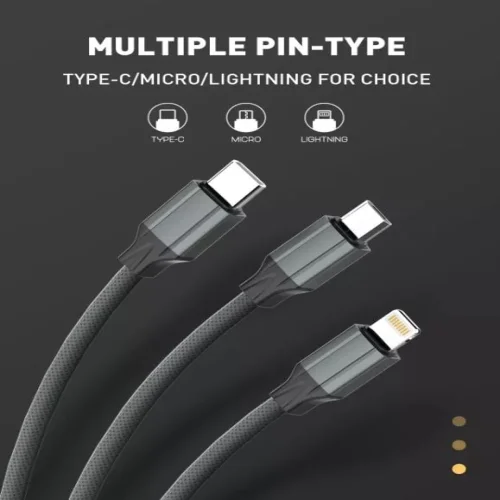 LDNIO Кабел LS441 1M 2.4A Fast USB към Type-C