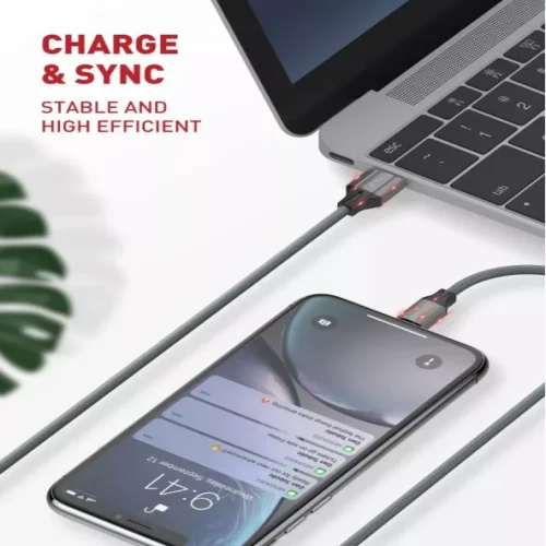 LDNIO Кабел LS441 1M 2.4A Fast USB към Type-C
