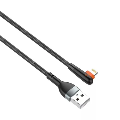 LDNIO Кабел LS561 2.4A 90 градусов Fast USB към Lightning