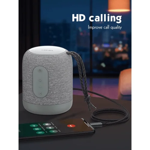 LDNIO LS-Y82c Кабел Aux USB-C към 3.5mm жак 2M – Бял