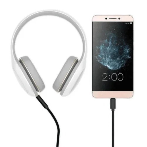 LDNIO LS-Y82c Кабел Aux USB-C към 3.5mm жак 2M – Бял