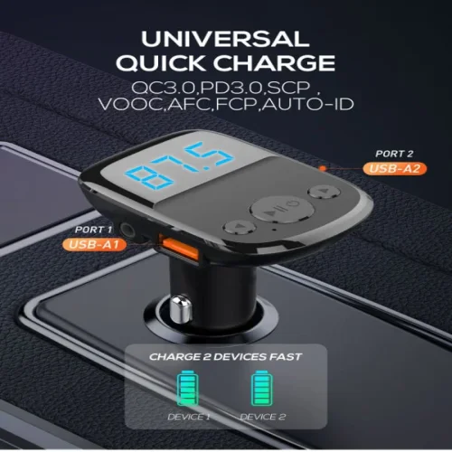 LDNIO Трансмитер и зарядно PD25 WC706Q QC3.0 + PD20W – USB към Type-C