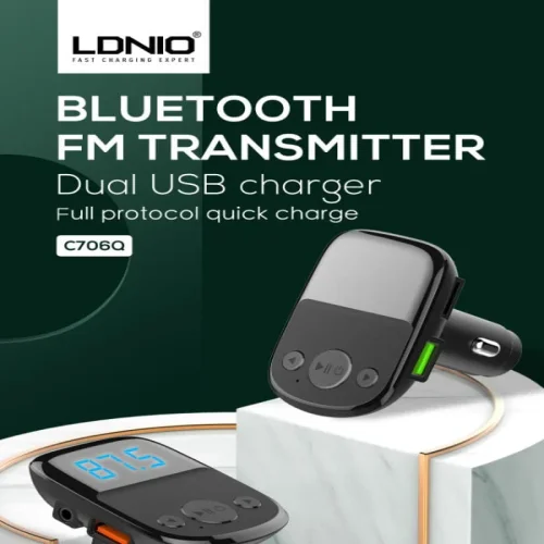 LDNIO Трансмитер и зарядно PD25 WC706Q QC3.0 + PD20W – USB към Type-C