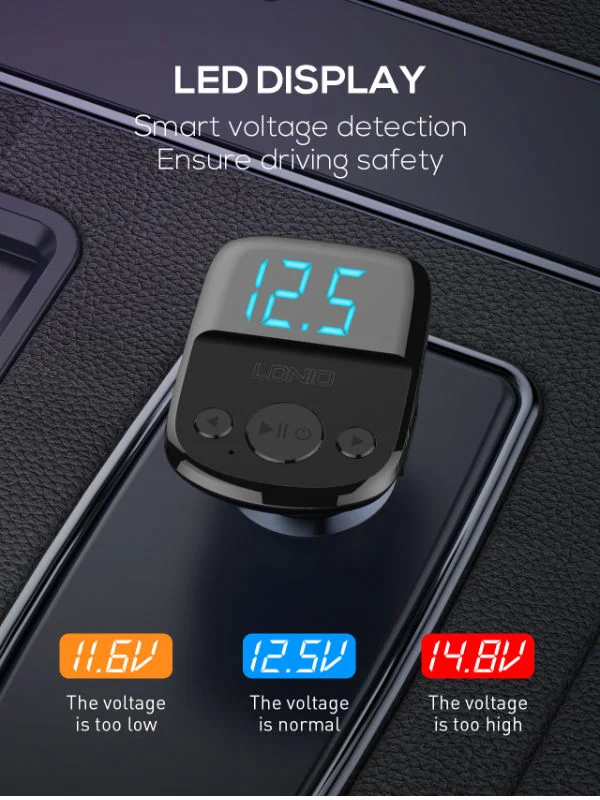 LDNIO Трансмитер и зарядно PD25W C706Q QC3.0 + PD20W – USB към Micro USB
