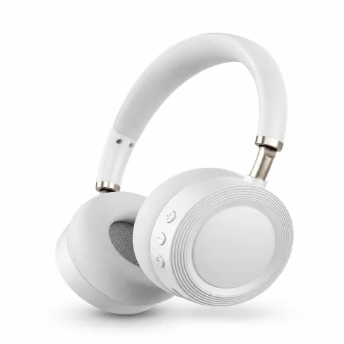 LELISU LS-253 – Бял Безжични Bluetooth слушалки – Type-C, Hi-Fi Stereo, Bass Powerful, до 8 часа работа