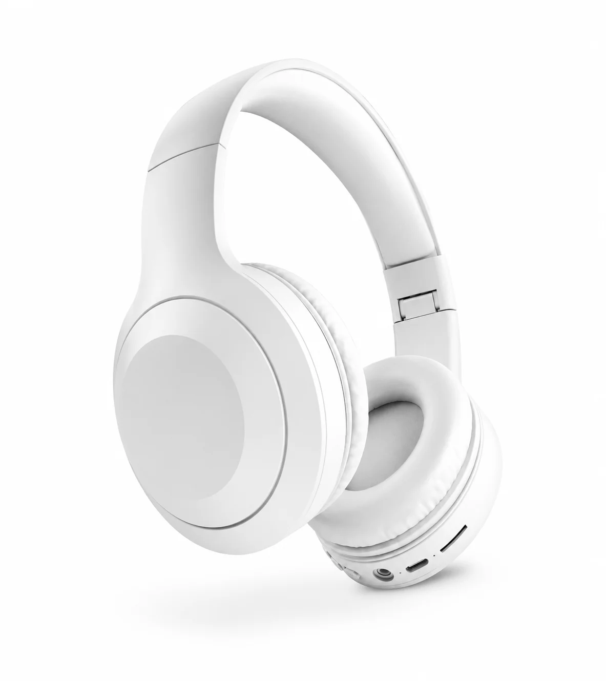 LELISU LS-273 – Бял Безжични слушалки – 20 часа работа, Bluetooth 6.0, USB Type-C, сгъваем дизайн