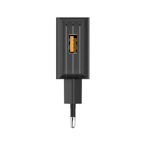 LINK★STAR TC-9 3.0A Бързозаряден USB Адаптер 220V – Черен