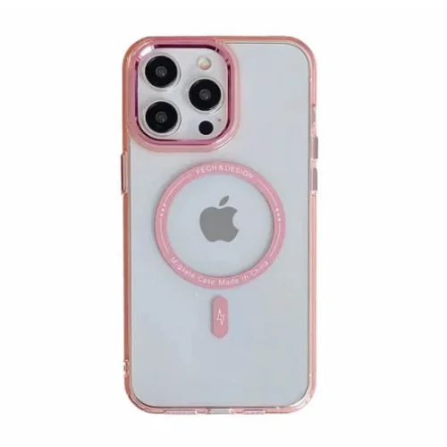 Луксозен кейс AllureEyes с Magsafe TP-101 iPhone 13 Pro – Розов