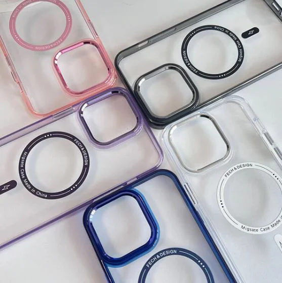 Луксозен кейс AllureEyes с Magsafe TP-101 iPhone 16 Pro Max – Сив