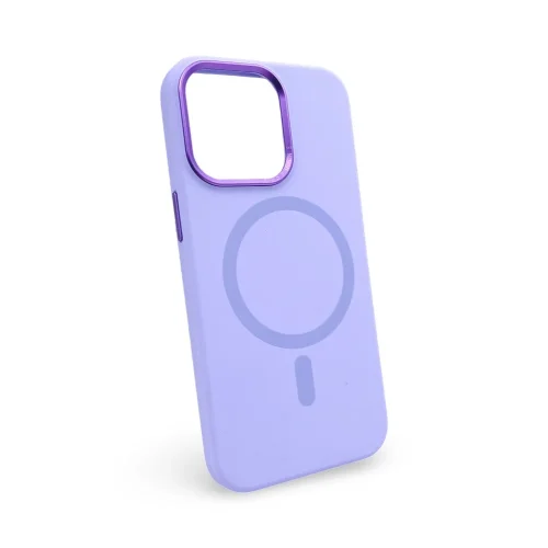 Луксозен Premium кейс + Magsafe TP-102 iPhone 13 Pro Max – Светло Лилав