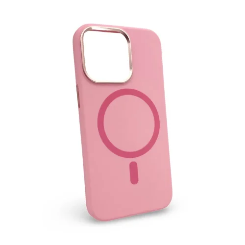 Луксозен Premium кейс + Magsafe TP-102 iPhone 14 Pro – Розов