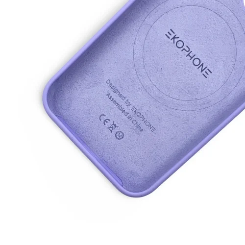 Луксозен Premium кейс + Magsafe TP-102 iPhone 15 – Светло Лилав