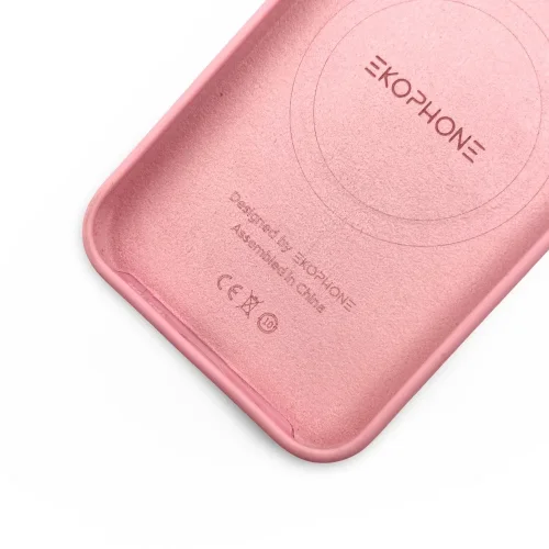 Луксозен Premium кейс + Magsafe TP-102 iPhone 16 Plus – Розов