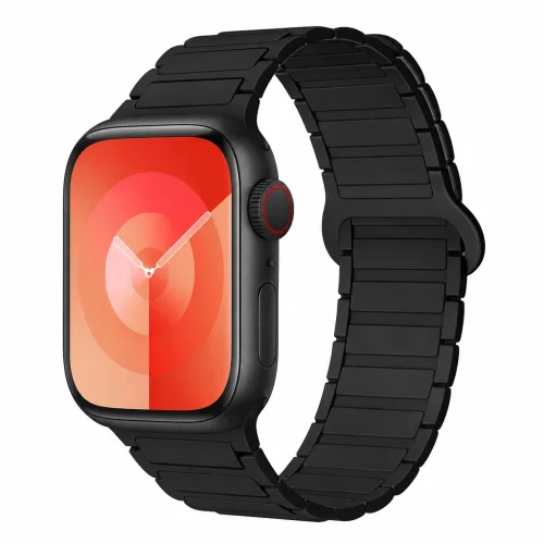 Магнитна каишка BN-10 Apple Watch iWatch 38/40/41/42mm – Черен/Черен отвътре