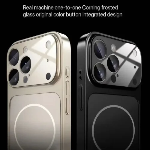 Magsafe кейс твърд гръб и TPU рамка TP-90 за iPhone 15 – Сив