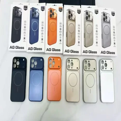 Magsafe кейс твърд гръб и TPU рамка TP-90 за iPhone 15 – Сив