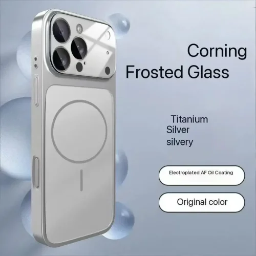 Magsafe кейс твърд гръб и TPU рамка TP-90 за iPhone 16 – Сив