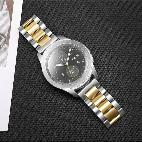 Метална каишка BN-16 за Smart Watch Часовник 20mm – Златист/черен