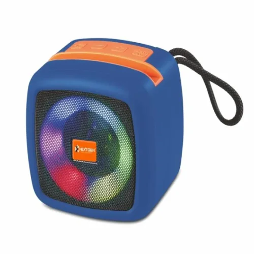 Мини LED 10W RGB Преносима Тонколона X-911 – Син