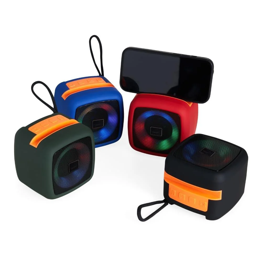 Мини LED 10W RGB Преносима Тонколона X-911 – Син