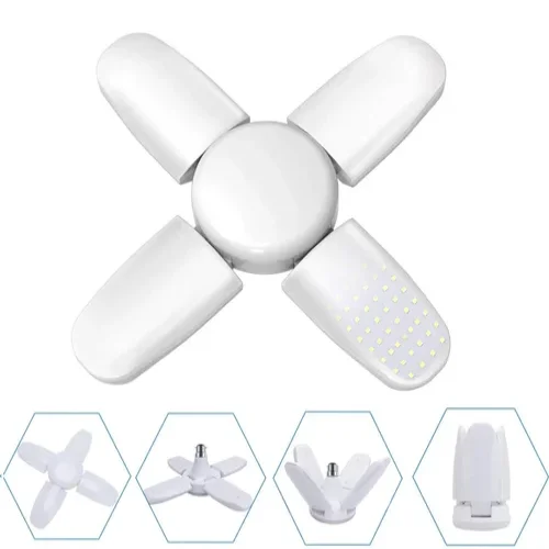 Mini LED Лампа A01 с 4 светещи крила 28W ( тип-FAN )