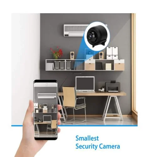 Мини шпионска камера X5 ( APP:LinkLemo ) SpyCam, безжична, Full HD 1080p, аудио-видео