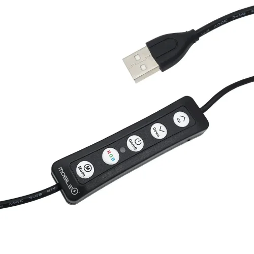 MJ-36 Ринг лампа RG LED Цветна, За селфи/грим, 14″ 36cm ринг