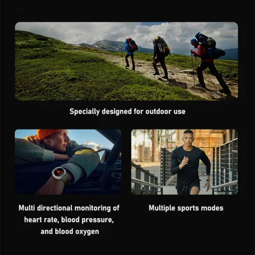 MK72 Смарт часовник 2 Каишки Watch Ultra Bluetooth 5.0 47мм – Черен