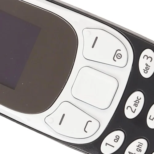 Мобилен телефон BM10-МИНИ (Черен) – Най-малкият в света отключен Dual SIM с промяна на гласа, Bluetooth