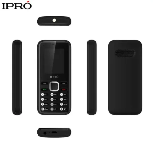 Мобилен телефон (Черен) IPRO A10 Mini + БГ МЕНЮ Без камера /2G/32Mb + 32MB/0.08MP/1.77 инча 600mAh/Фенер