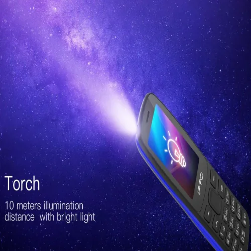 Мобилен телефон IPRO A25 + БГ МЕНЮ /2G/32 + 32MB/2.4inch/0.08MP/1000mAh/Dual Sim/Фенер – Черен