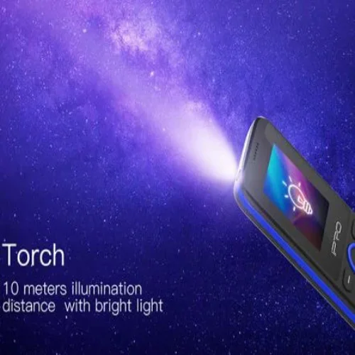 Мобилен телефон IPRO A6MINI + БГ МЕНЮ /2G/32 + 32MB/1.77inch/0.08MP/800mAh/Dual Sim/5V 500mAh/Фенер – Черен