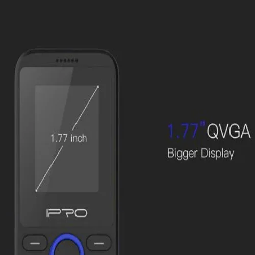 Мобилен телефон IPRO A6MINI + БГ МЕНЮ /2G/32 + 32MB/1.77inch/0.08MP/800mAh/Dual Sim/5V 500mAh/Фенер – Черен