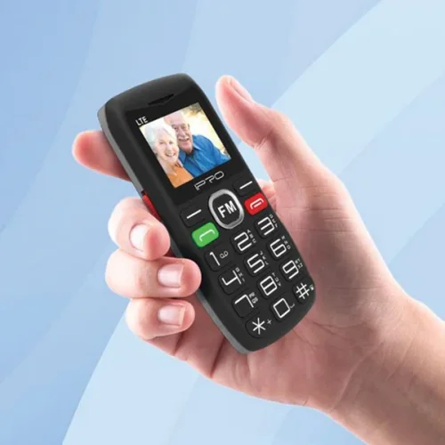 Мобилен телефон IPRO F189 + БГ МЕНЮ/2G/32MB + 32MB/0.3MP/1.77 инча/800mAh/Фенер/SOS/Dual SIM – Черен