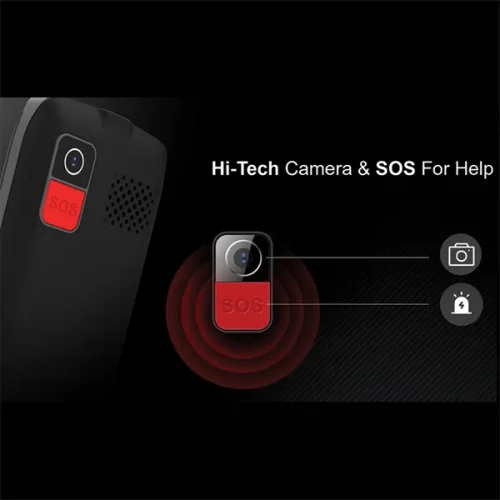 Мобилен телефон IPRO F189 + БГ МЕНЮ/2G/32MB + 32MB/0.3MP/1.77 инча/800mAh/Фенер/SOS/Dual SIM – Черен
